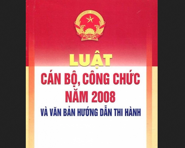 luật cán bộ công chức